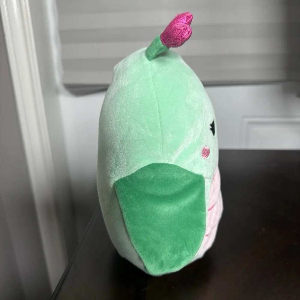 Squishmallow 8" Mattea 2023 Grasshopper Green Valentines Plush Toy - S8 #2103 - Picture 4 of 6